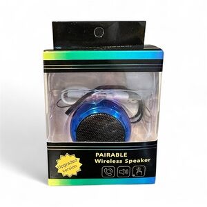Pairable Blue Wireless Speaker